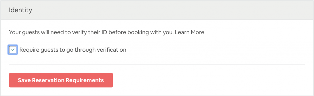 airbnb id verification